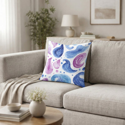 Coussin Modern Modern - Coussin bleu serein