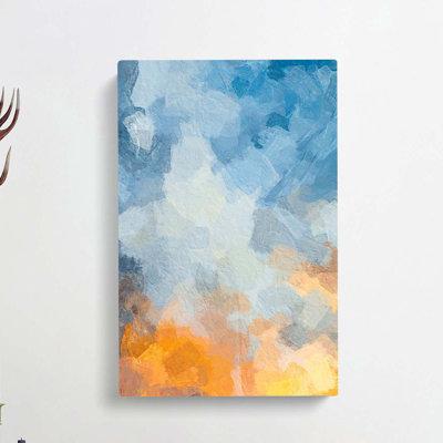 Code Word in Abstract - Wrapped Canvas