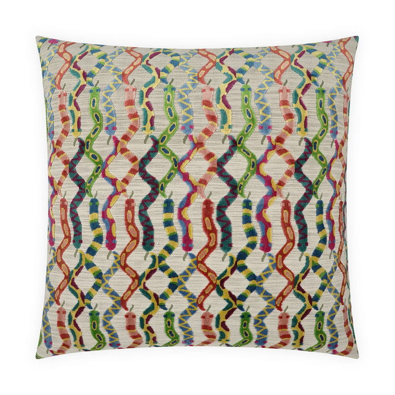 Coussin Slither, Carré 24 po