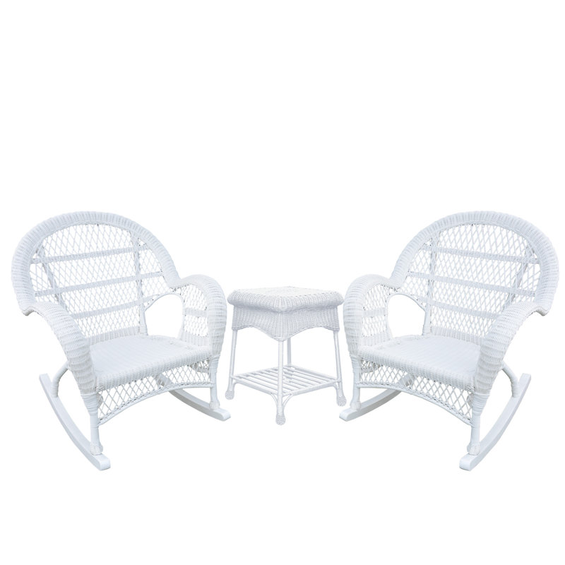 Mangum 2 - Person Patio Conversation Set, White