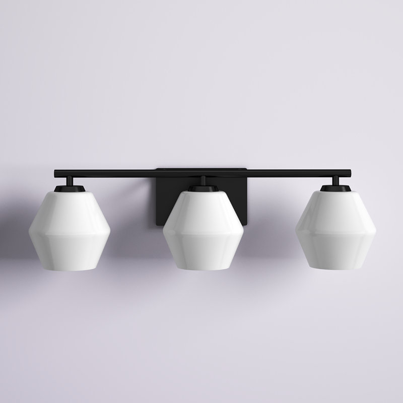 Copeland 3 - Light Dimmable Vanity Light, Matte Black