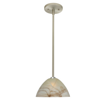Luminaire suspendu pour dôme simple 1 lumières Tessa