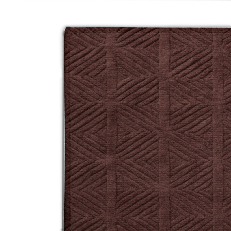 Tapis noir intérieur et extérieur Trellis, Rectangulaire 2 pi x 3 pi