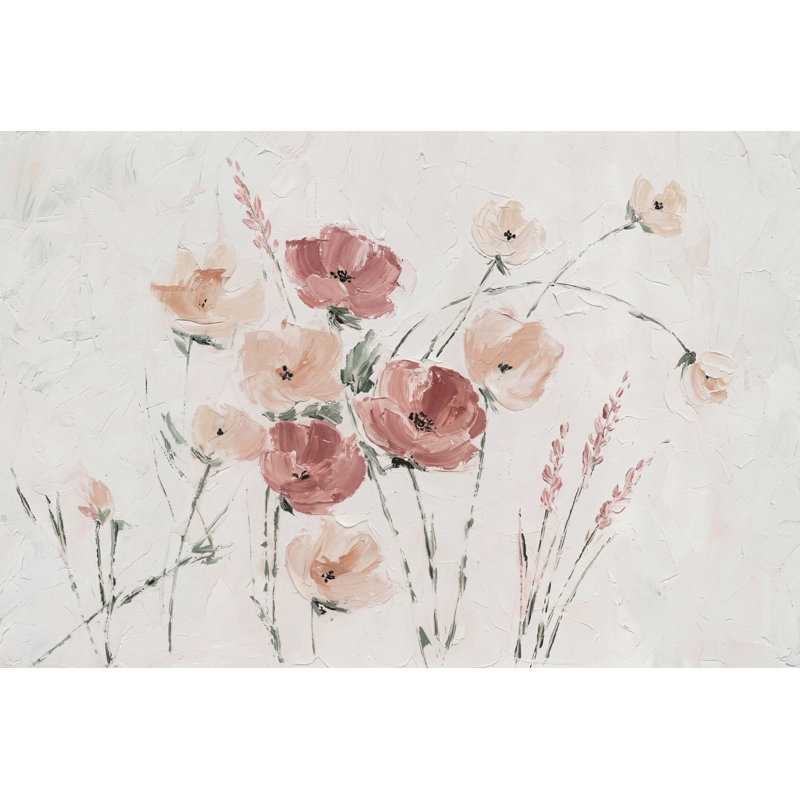 Décoration murale painterly, 200 po x 120 po, Peler et coller