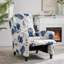 Fauteuil inclinable manuel à imprimé floral-1456641074