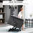 Elderly- Electric Recliner Chair In Gray - Power Lift, Remote, Side Pockets For Home Elderly Gray, Thick Padding, Remote &