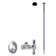 5/8" x 3/8" OD x 15" Corrugated Faucet or Toilet Supply Line with Cross Handle Angle Shut Off Valve