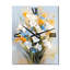 Horloge murale moderne bleue-1336843394