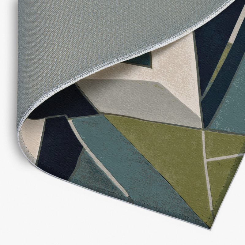 Nebula Trails Indoor And Outdoor Area Rug, Rectangle 1'6" x 2'6"