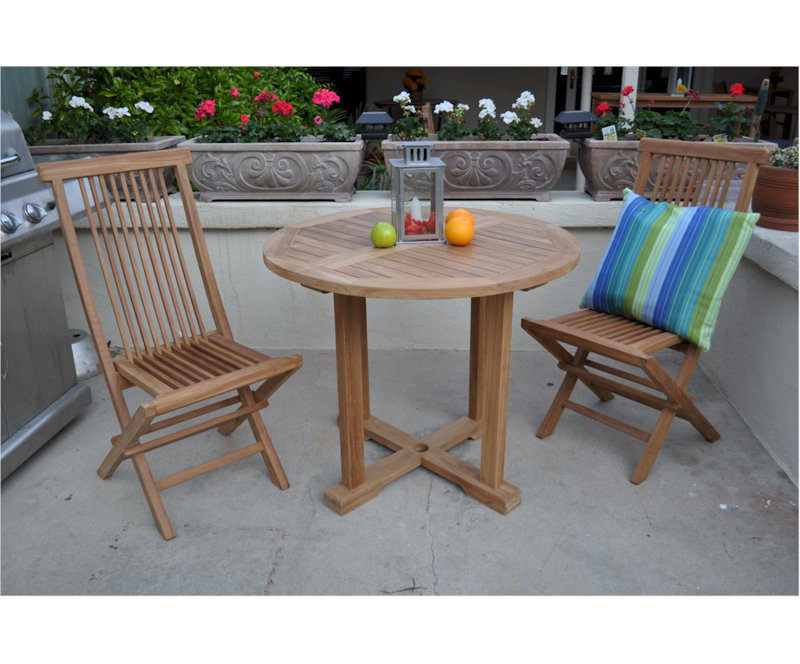 Destanee Outdoor 3 - Piece Bistro Set