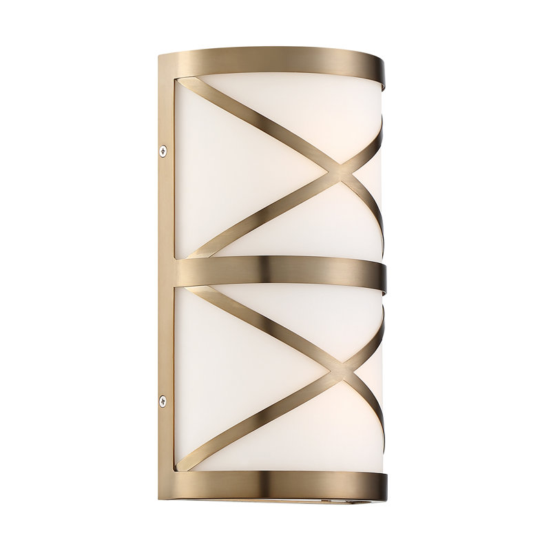 Curci 2 - Light Dimmable Vanity Light, Burnished Brass