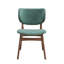 Ensemble de 2 chaises d'appoint Bevis Green-1154022965