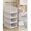 Bollitree Polyethylene Plastic Drawer Organisers