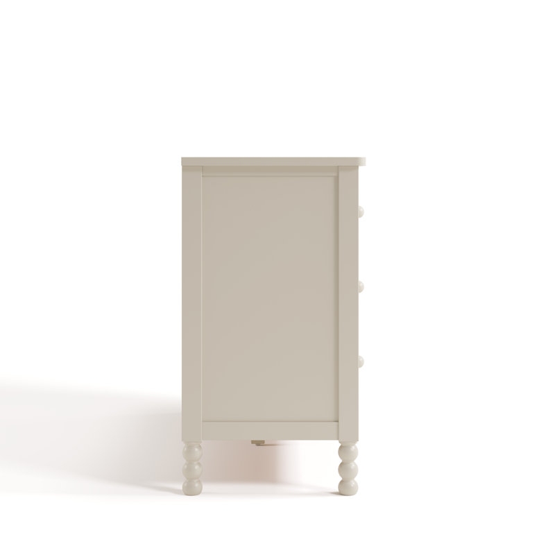 Rio 6 Drawer Dresser, Frosted Oat