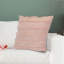 Housse de coussin décorative Amaris à franges, couleur unie, en coton-1355943152-1472274674