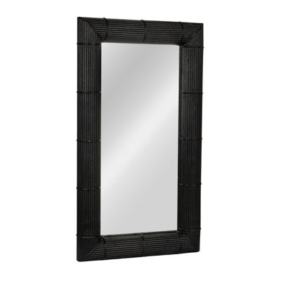 Bamboo Rectangular Wall Mirror