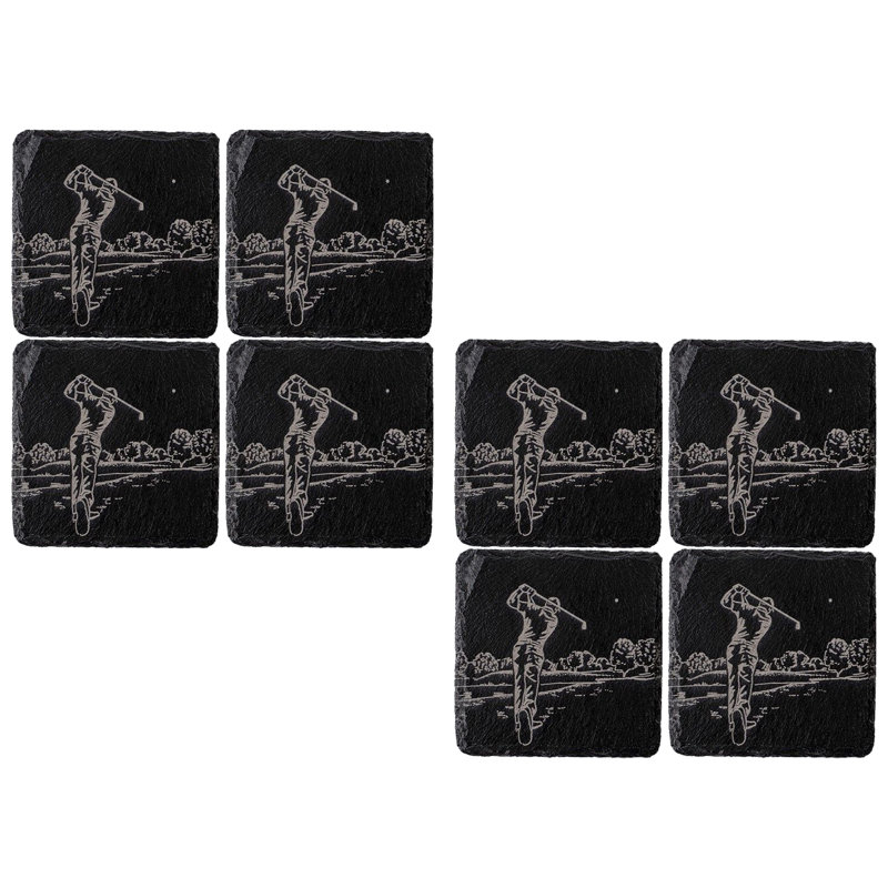 Square 8 Piece Coaster Set
