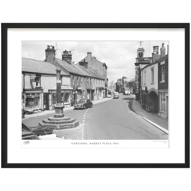 Garstang, Market Place 1961 - Single Picture Frame Print, 60cm H x 80cm W x 2.3cm D