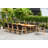 Anautica Outdoor 11 Piece Teak Dining Set