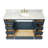 Flynt 61'' Single Bathroom Vanity with Carrara Marble Top-64627265