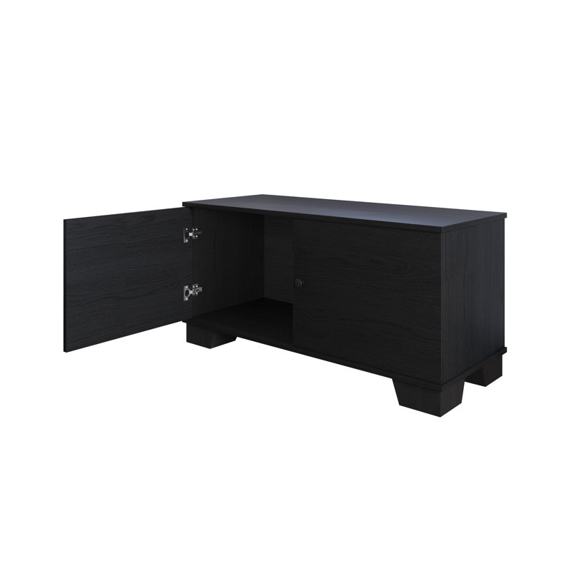 Banc de rangement Smyrna, Noir