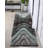 San Francisco Luz Modern Geometric Light Blue 3D Textured Thick & Soft Shag Rug-64588420