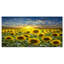 Champ de tournesols en fleurs - reproduction d'art sur bois massif-1465082412-1465082419-1381888080