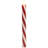 Flickering Candy Cane Striped Flameless Tapered Christmas Candles - 9.5" - Red And White - Set Of 4-119979283