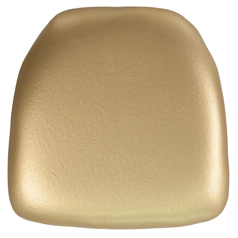 Hard Chiavari Chair Cushion, Gold