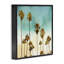«Palm Tree Beach Sky White», estampe numérique par Devon Davis-1964803692-1964803693