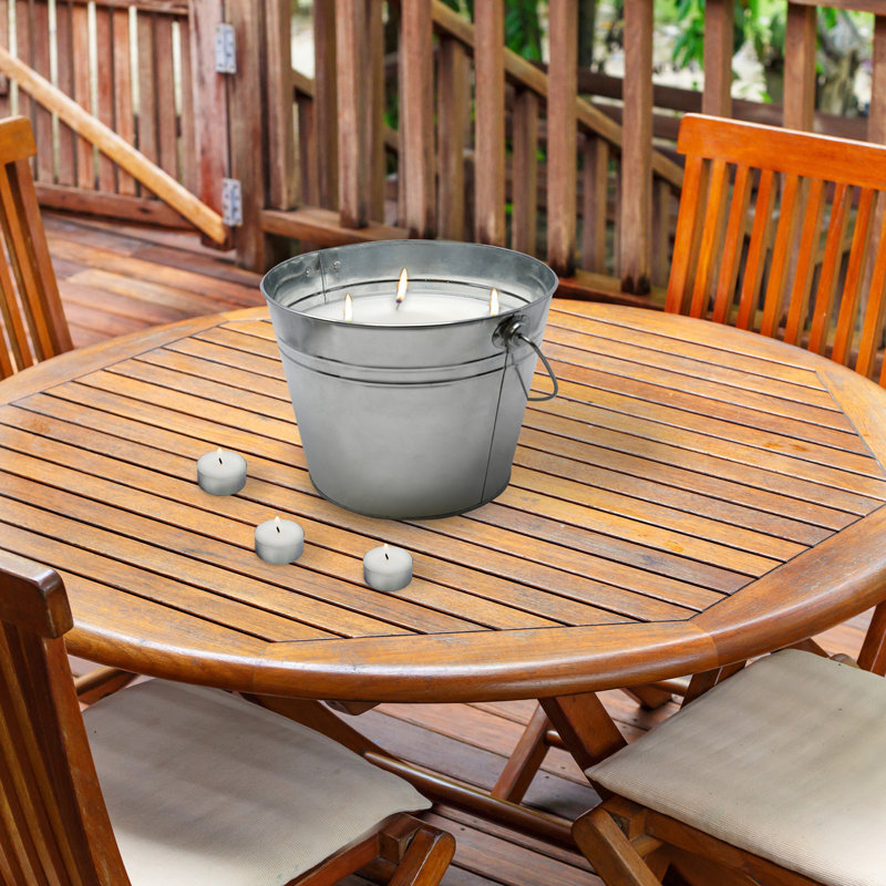 Sierra Mega Citronella 2-Pack Bucket Candle.
