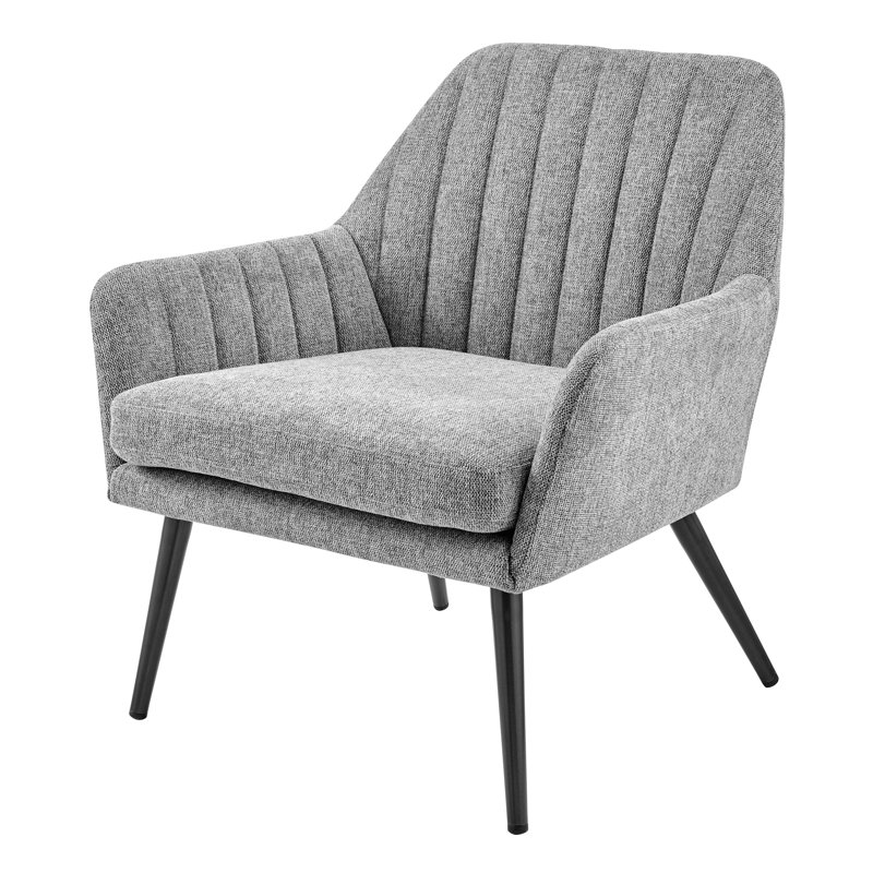 Aolanis Upholstered Armchair, Gray