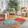 Darbie Floral Hand Woven Area Rug