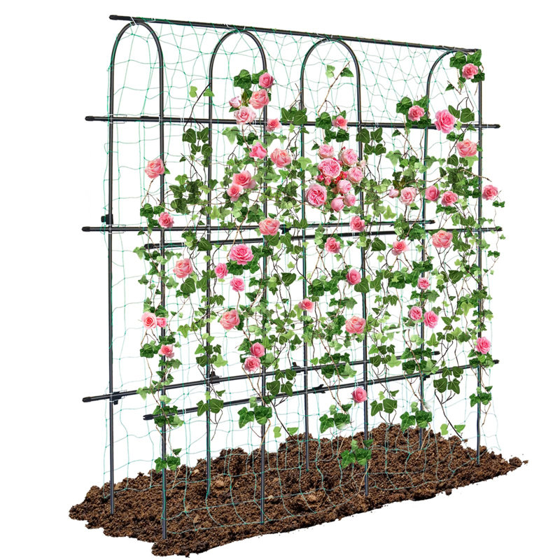 180cm H x 40cm W Metal Arched