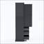 Garde-manger de ferme 77 po avec 3 tablettes réglables, 8 tablettes de porte et 3 tiroirs-2118275048
