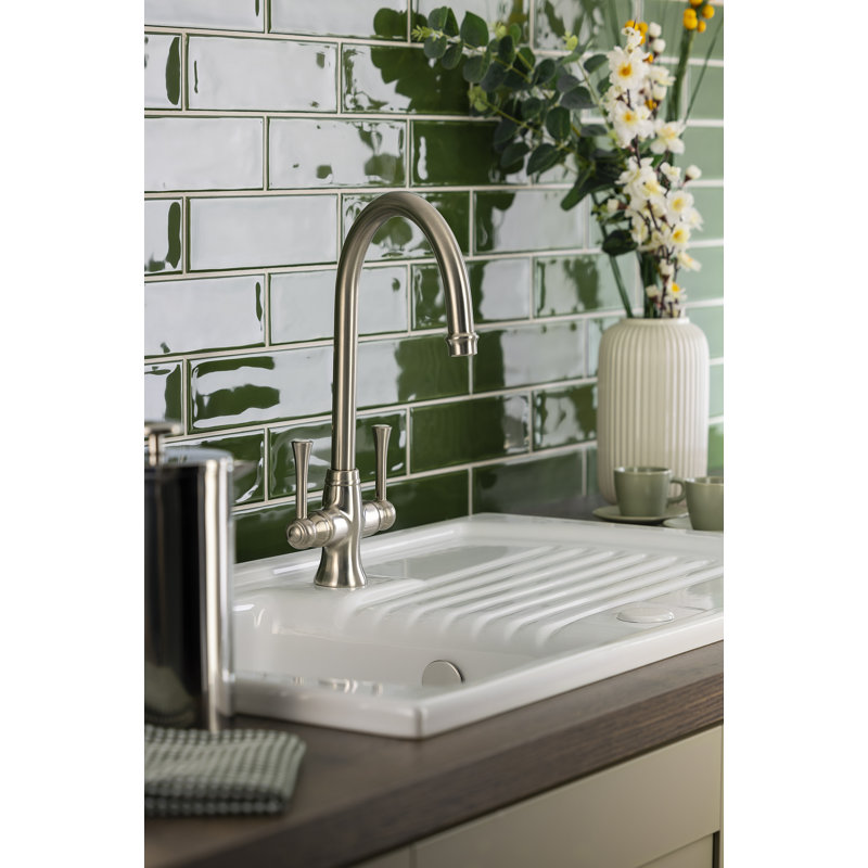 Abode Designs Gatsby Kitchen Faucet, Brushed Nickel