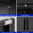 Black Steel File Cabinet With Doors, Adjustable Shelves To Store Large Items, High - Strength Material, Stable Frame, Quick Setup For And Heavy Cold Rolled Steel, Structure, Knock Down Design-285373460