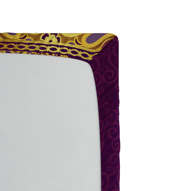 Drap-housse floral, Simple