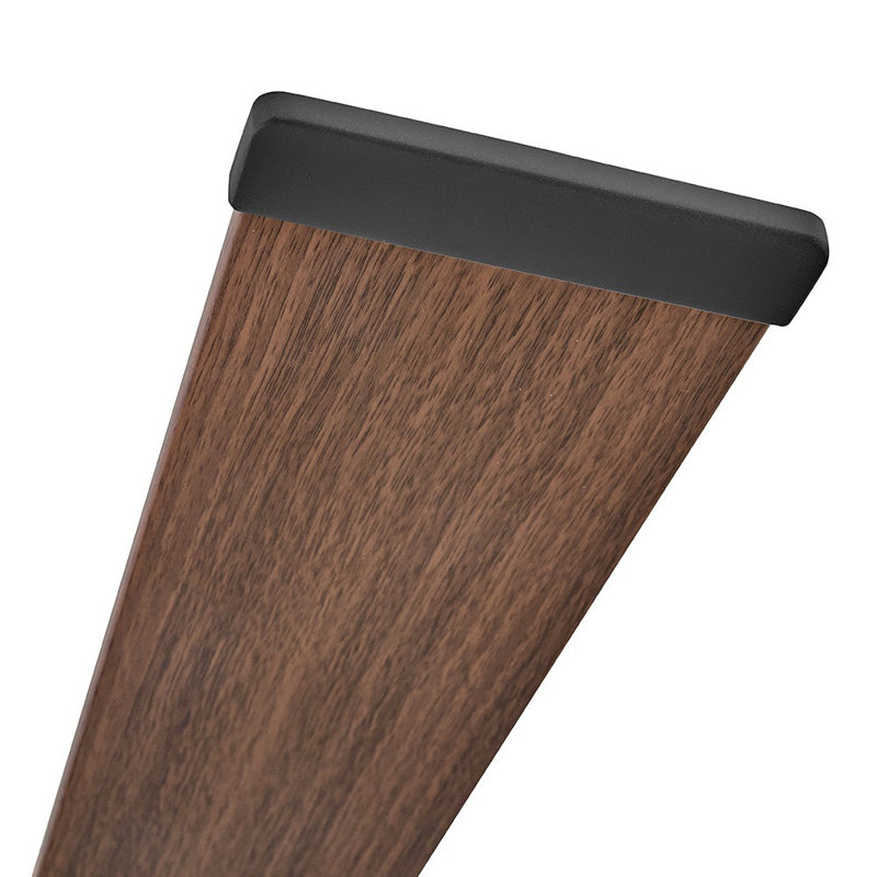 Hinkley Andros LED Ceiling Fan, Brass, Walnut