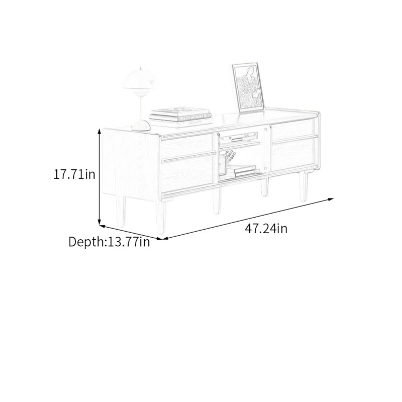 Chaise, 17,71 po H x 47,24 po L x 13,77 po l