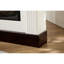Console de foyer électrique avec tiroirs - cerisier / blanc
