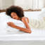 Drap-housse pour lit simple en satin de coton blanc 4 pièces - froissé, doux pour la peau et les cheveux