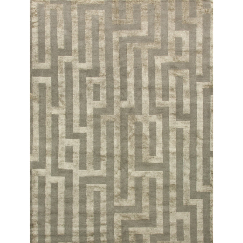 Geometric Area Rug, Rectangle 3' x 5'