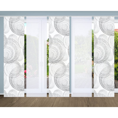 Semi Sheer Sliding Panel