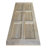 Solid Wood Barn Doors with Installation Hardware Kit Bifold Shaker Door