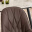 Chaise d'appoint rembourrée en similicuir Chardee-563054730