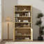 Bibliothèque avec bibliothèque en chêne naturel