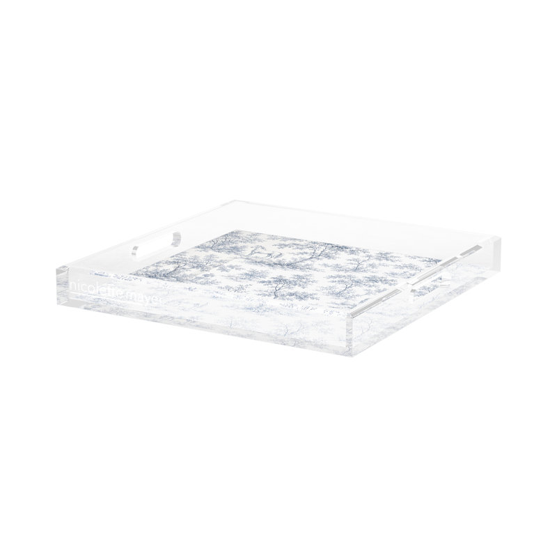 Square Decorative Tray, 15"W x 15"D