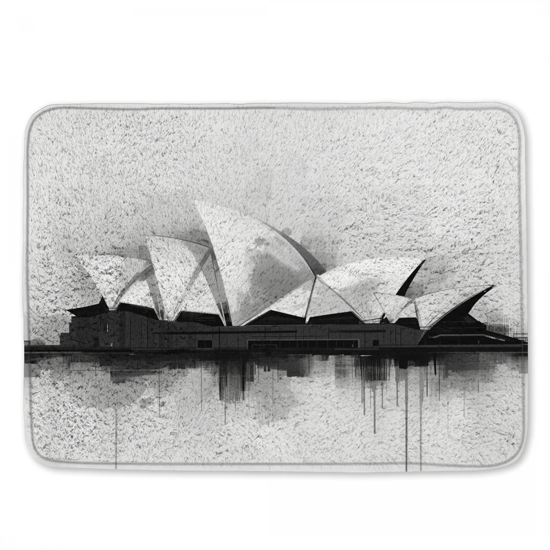 Tapis de bain Sydney Sydney House, L 34 po x L 21 po