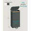 Fabric Laundry Basket with Handles-422158570